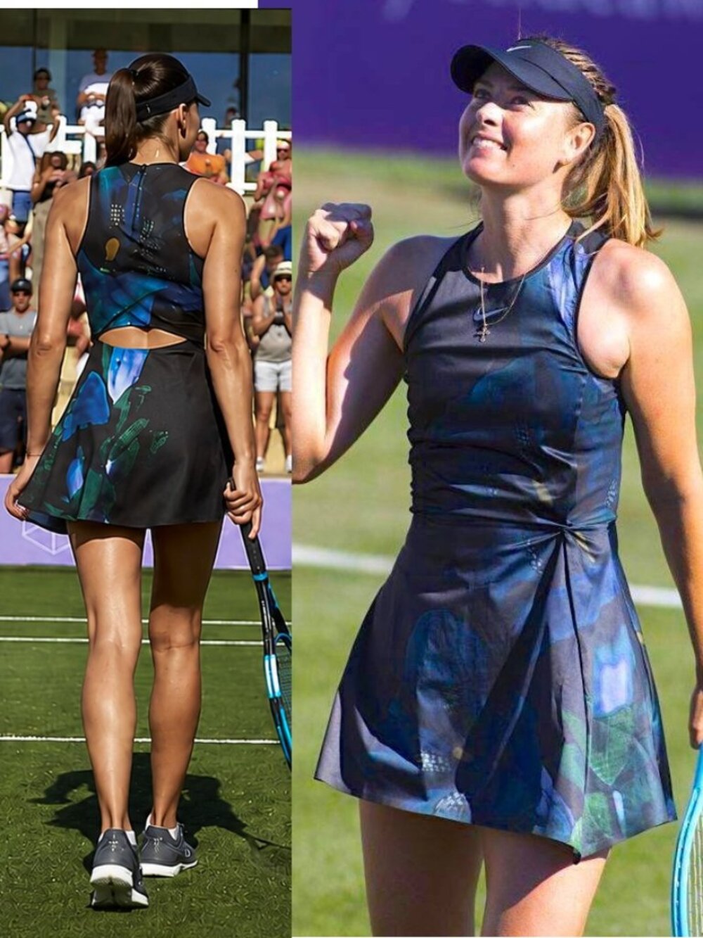 Nwt Nike Maria Sharapova Rare Tennis Dress w/ Back Zipper skirt L Large